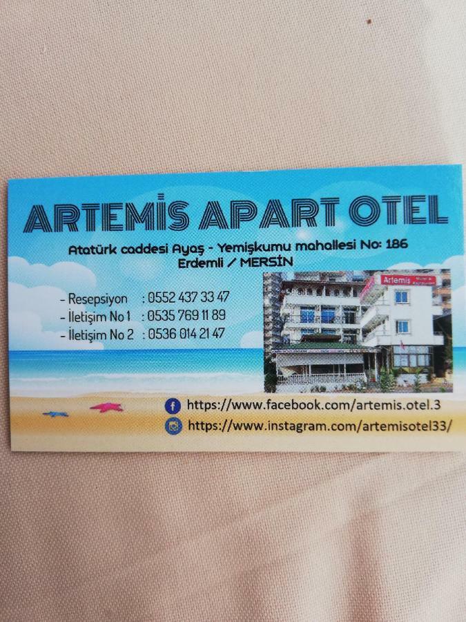 Erdemli Artemis Otel מראה חיצוני תמונה